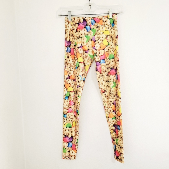 Zara Terez Other - ZARA TEREZ  Cereal with colored marshmallow bits leggings Large EUC